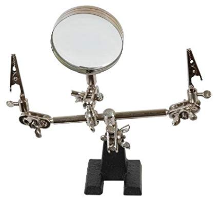 Helping Hands Tool with 4X Magnifier