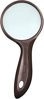 Maped Ergologic Large 3X Magnifying Glass 3 Inch, Assorted Colors (039300)