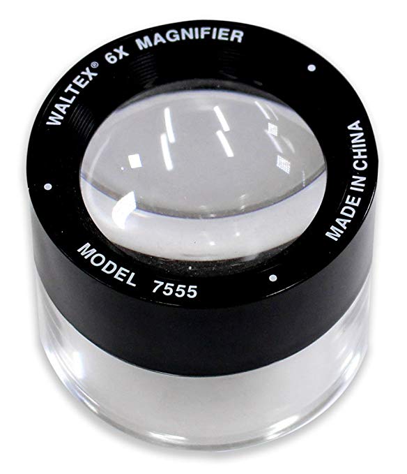 Lumagny 6x Fixed Focus Magnifier - 2 Inch Diameter